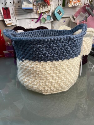 Hand Crocheted Nesting Baskets - image3